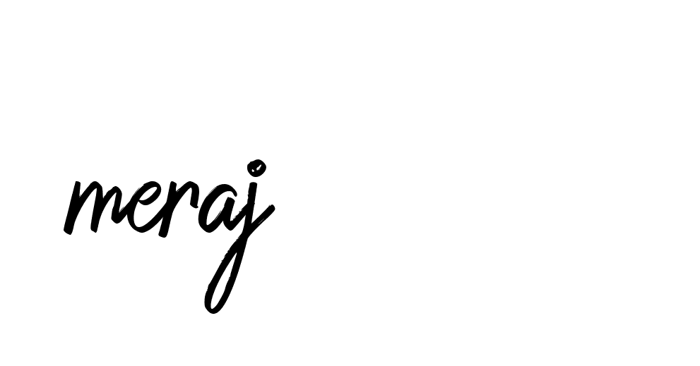 Signature of meraj