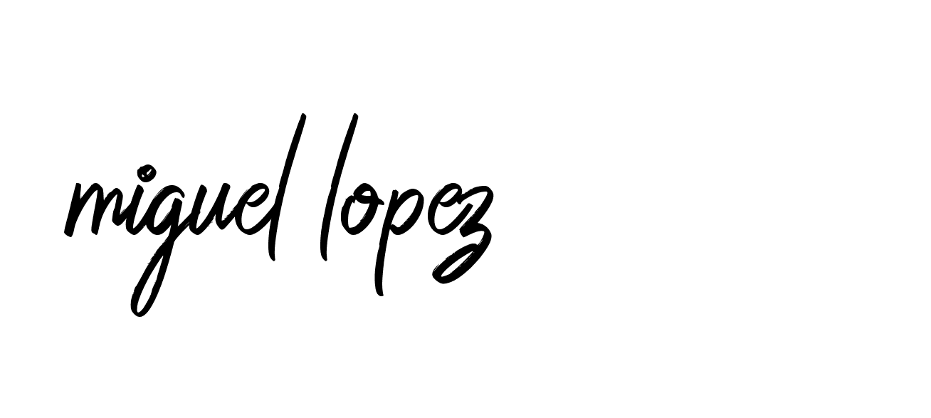 Signature of miguel-lopez