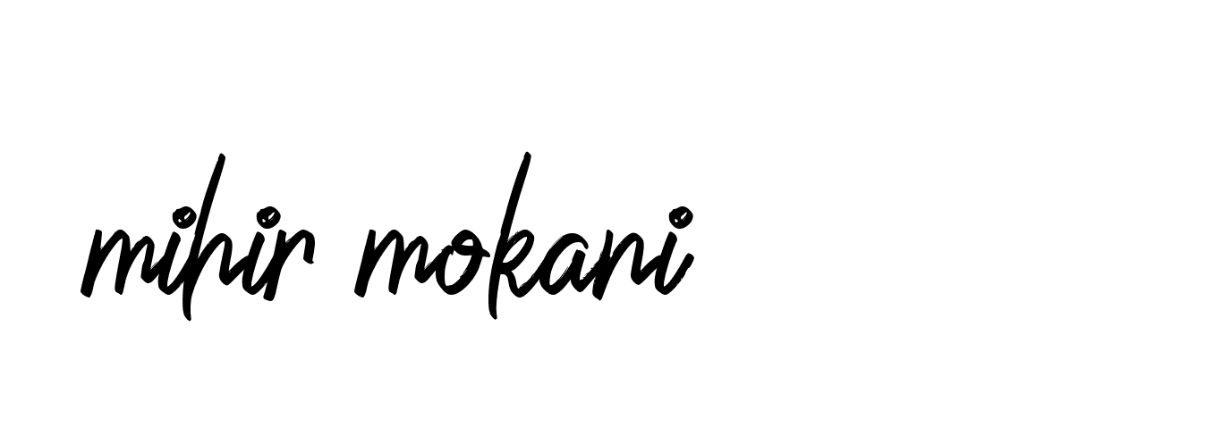 Signature of mihir-mokani