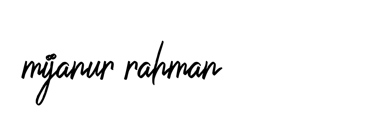 Signature of mijanur-rahman