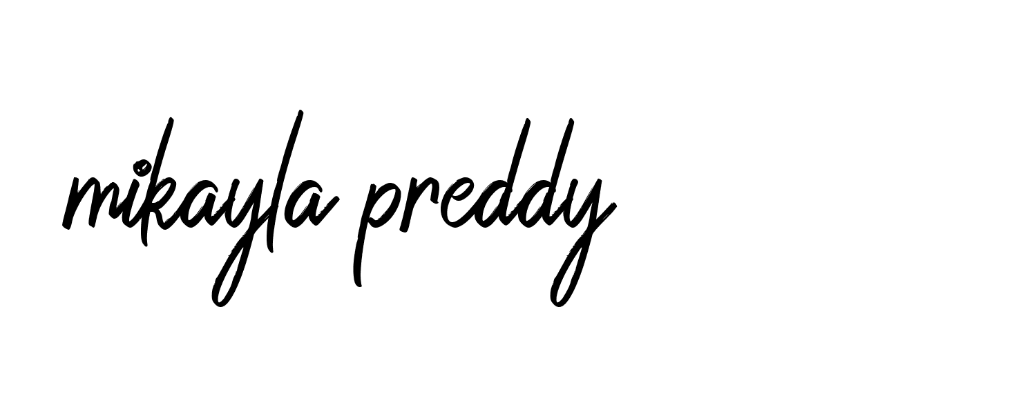 Signature of mikayla-preddy