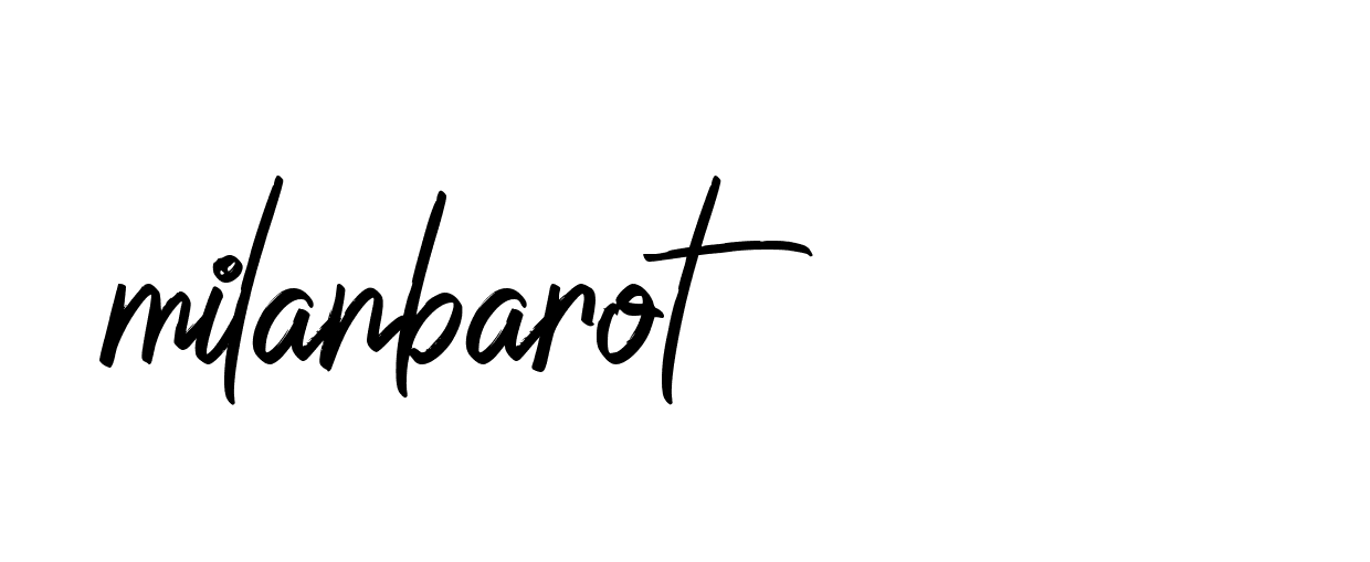 Signature of milanbarot