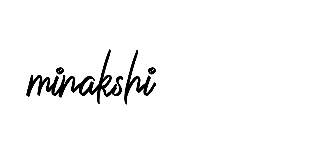 Signature of minakshi