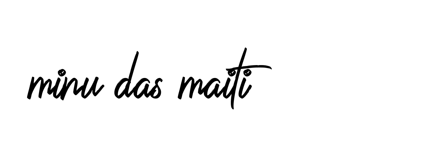 Signature of minu-das-maiti