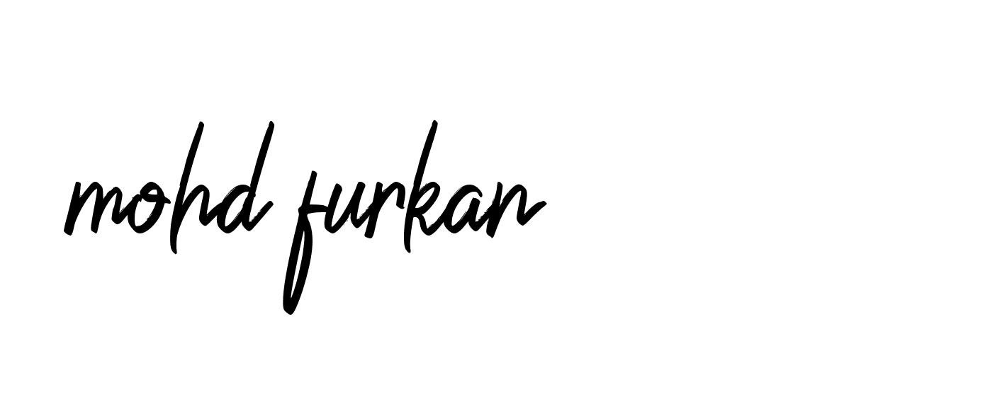 Signature of mohd-furkan-