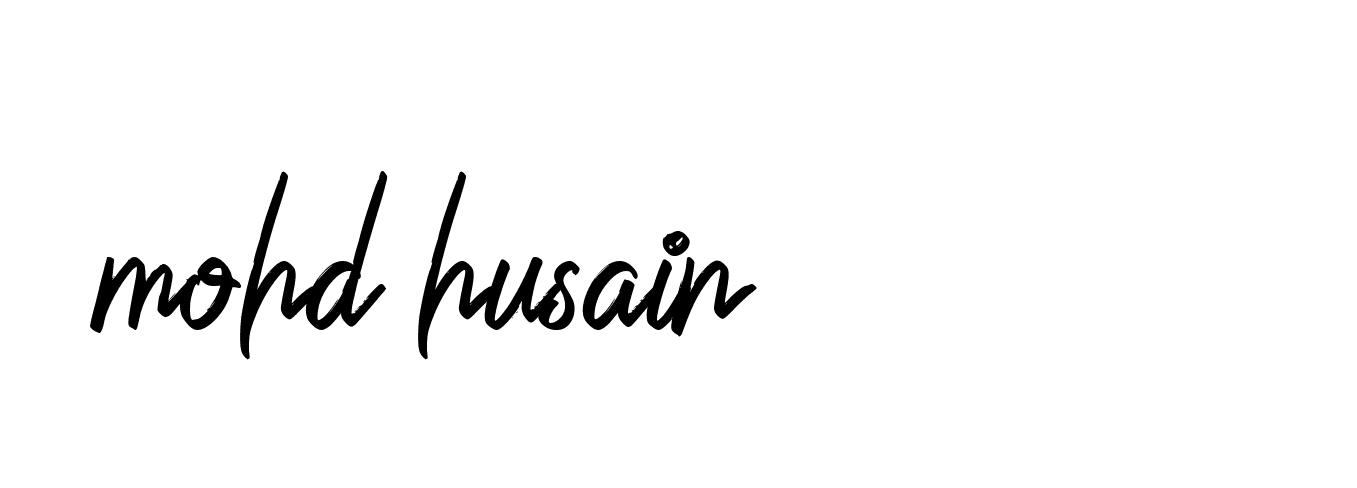 Signature of mohd-husain