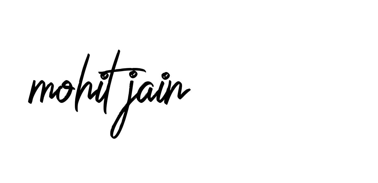 Signature of mohit-jain