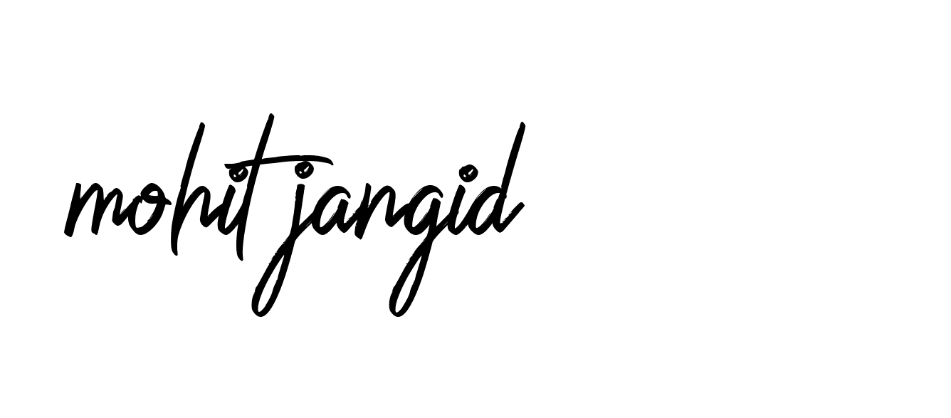 Signature of mohit-jangid