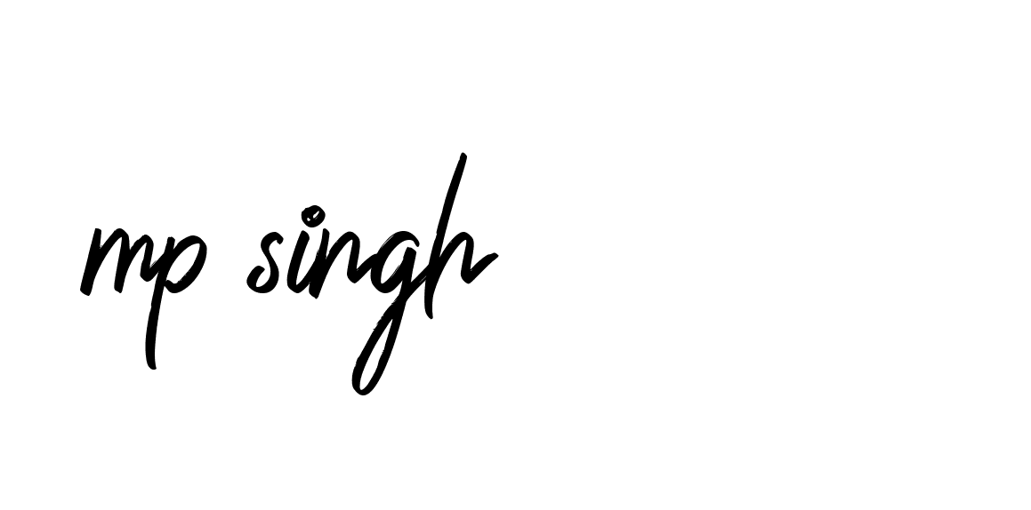 Signature of mp-singh