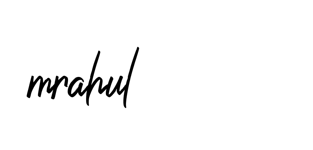 Signature of mrahul