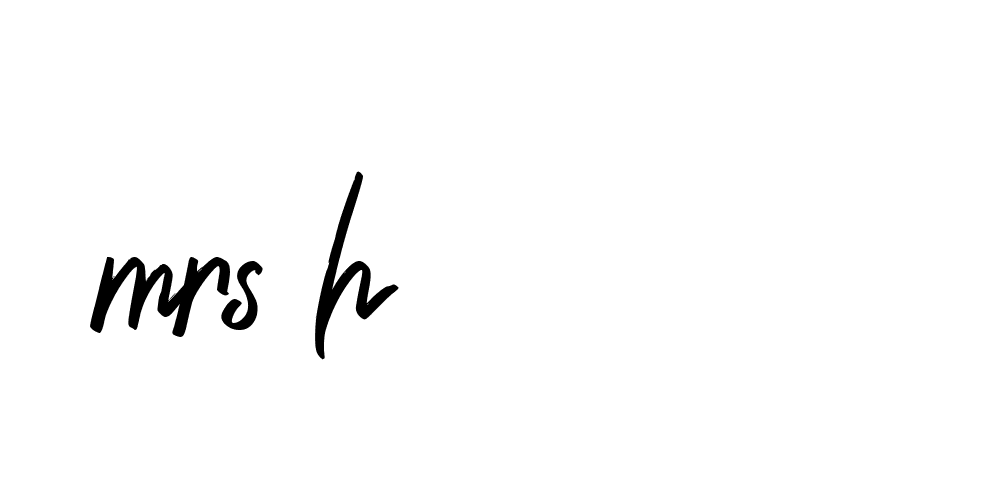 Signature of mrs-h