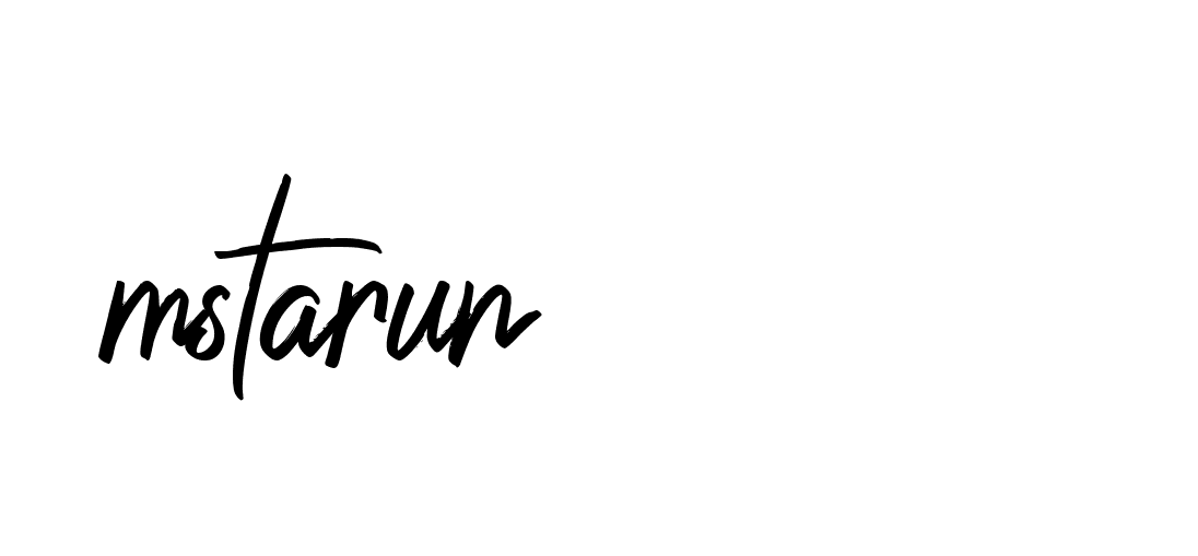 Signature of mstarun