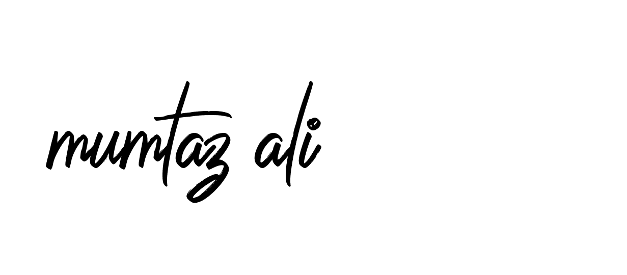 Signature of mumtaz-ali