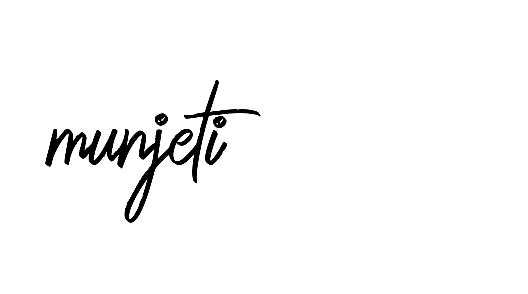 Signature of munjeti