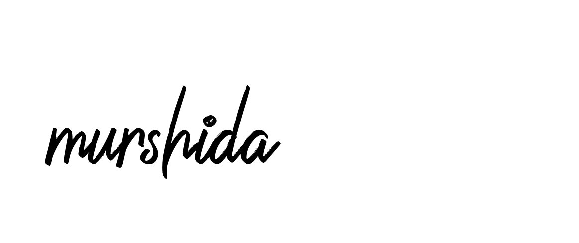 Signature of murshida