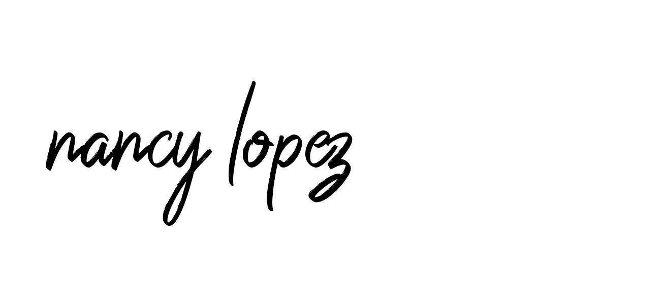 Signature of nancy-lopez