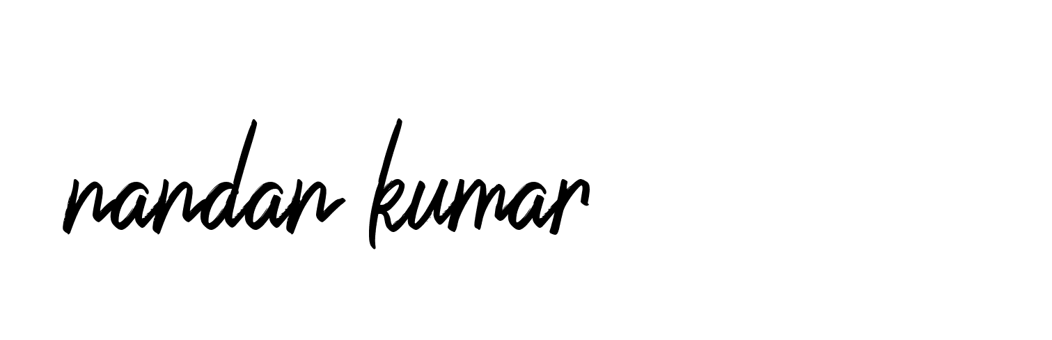 Signature of nandan-kumar-