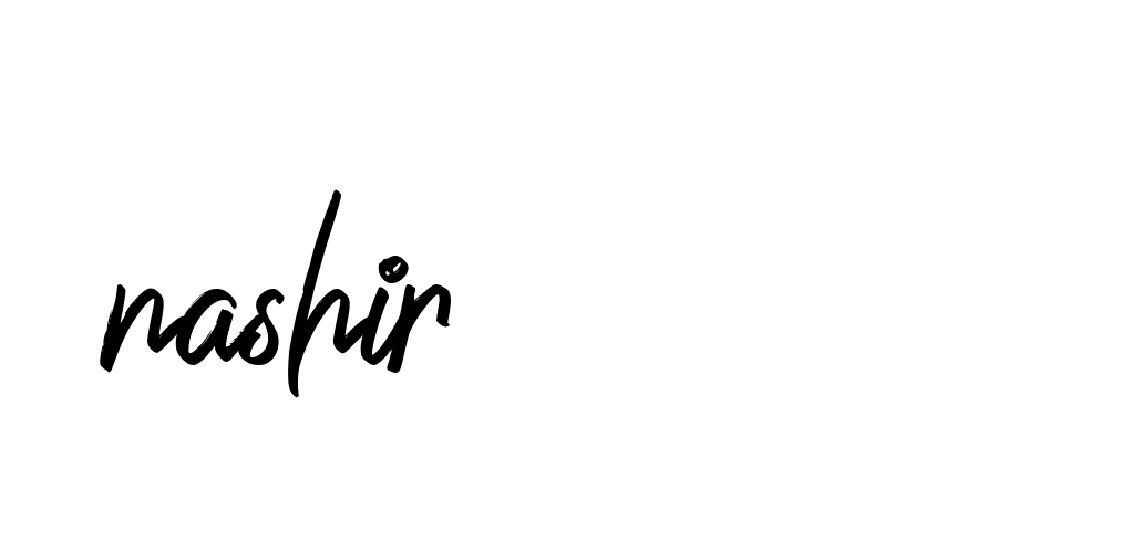 Signature of nashir