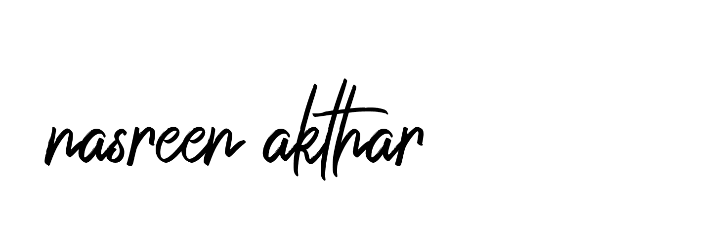 Signature of nasreen-akthar