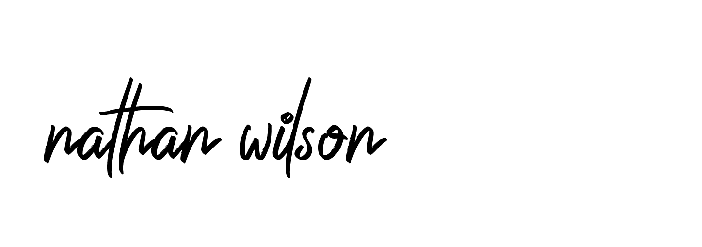 Signature of nathan-wilson-