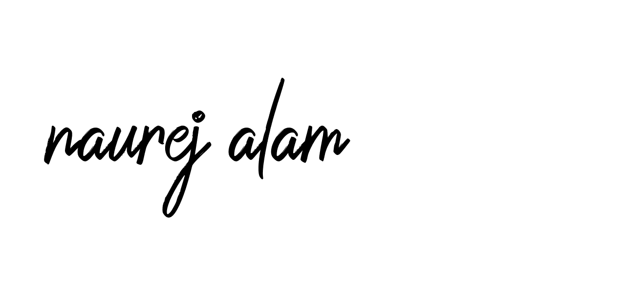 Signature of naurej-alam