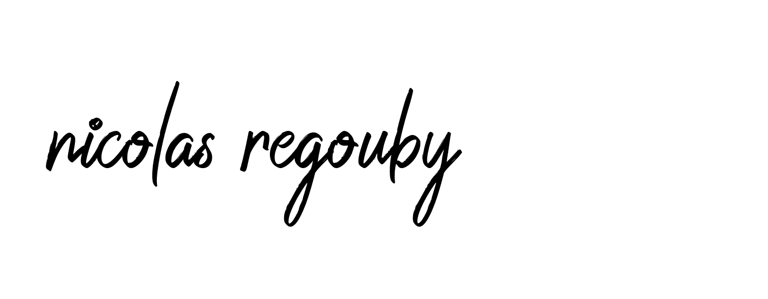 Signature of nicolas-regouby