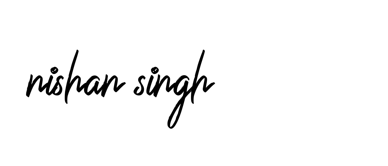 Signature of nishan-singh