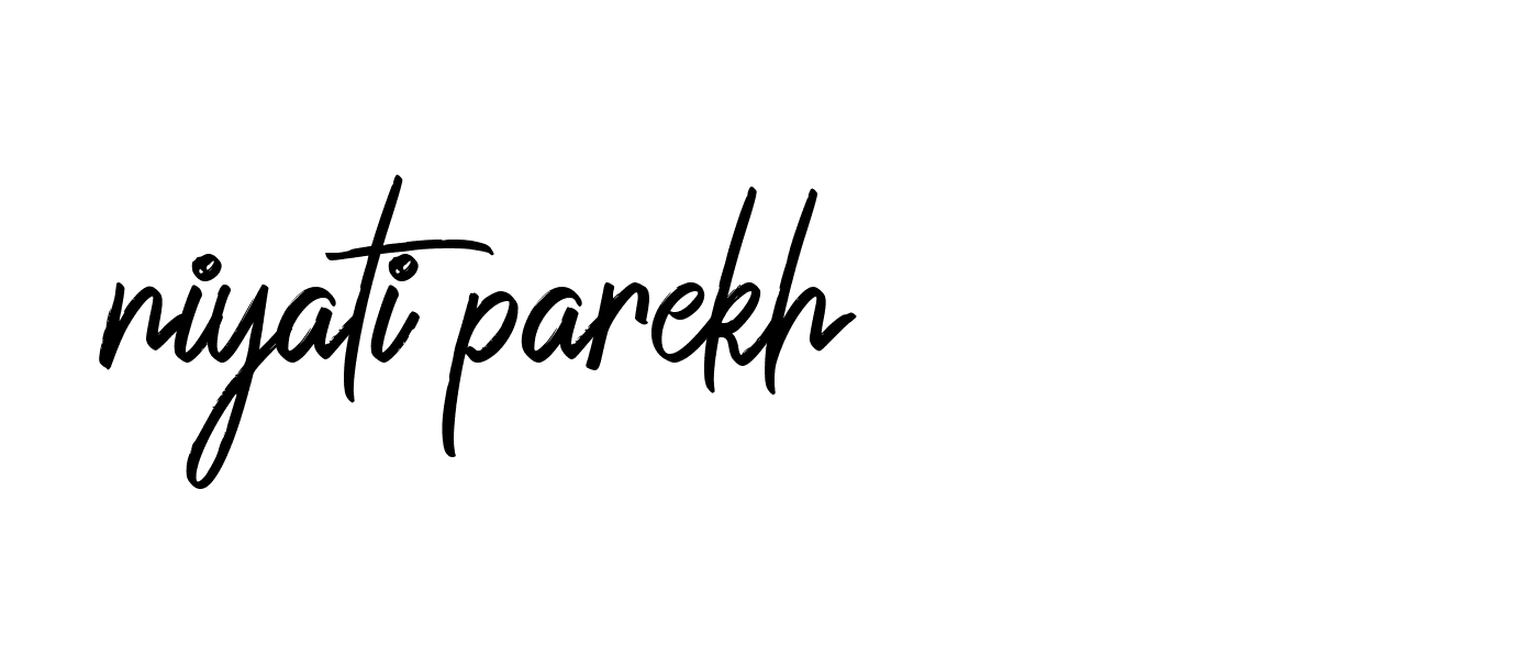 Signature of niyati-parekh