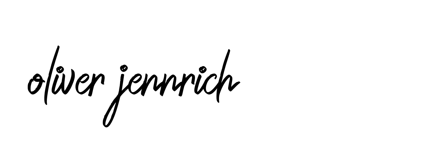 Signature of oliver-jennrich-