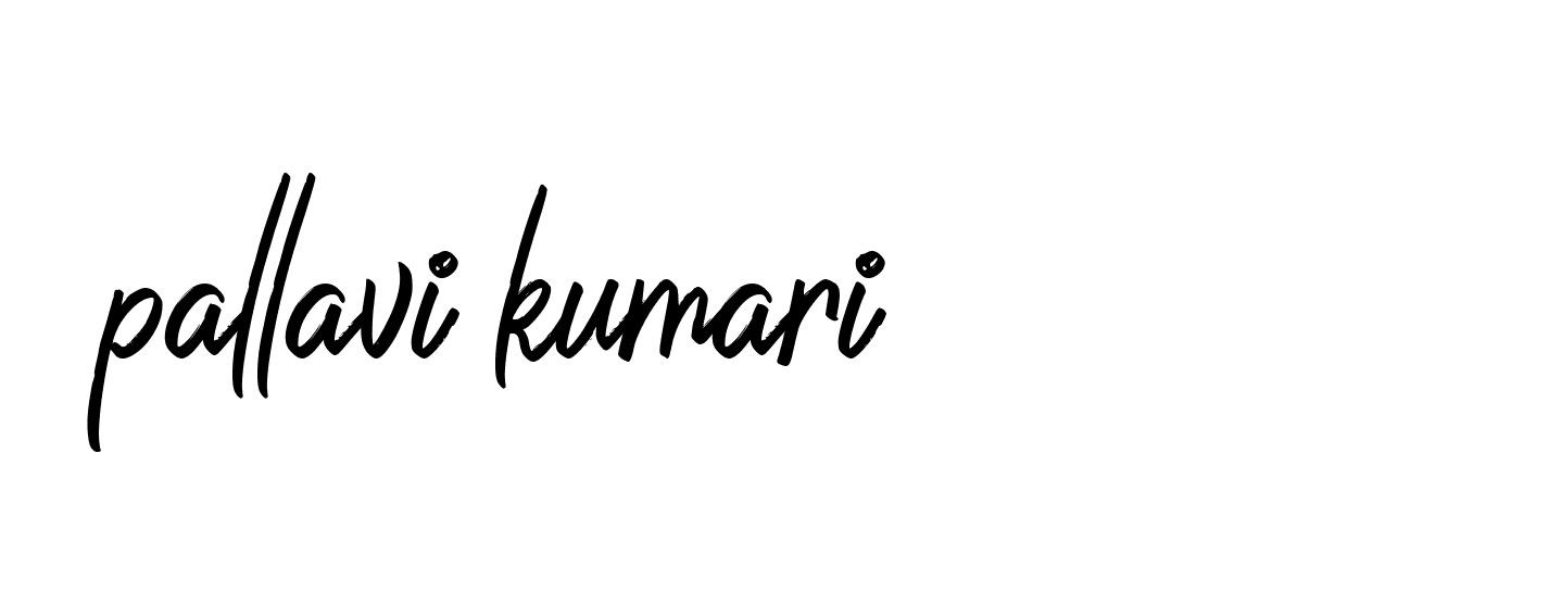 Signature of pallavi-kumari