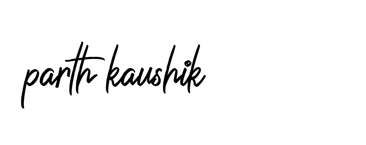 Signature of parth-kaushik