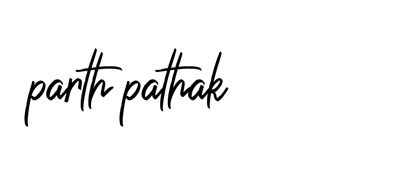 Signature of parth-pathak