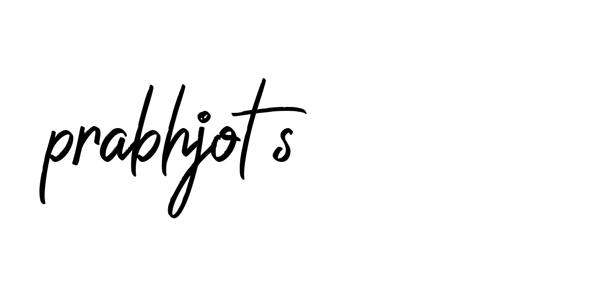 Signature of prabhjot-s