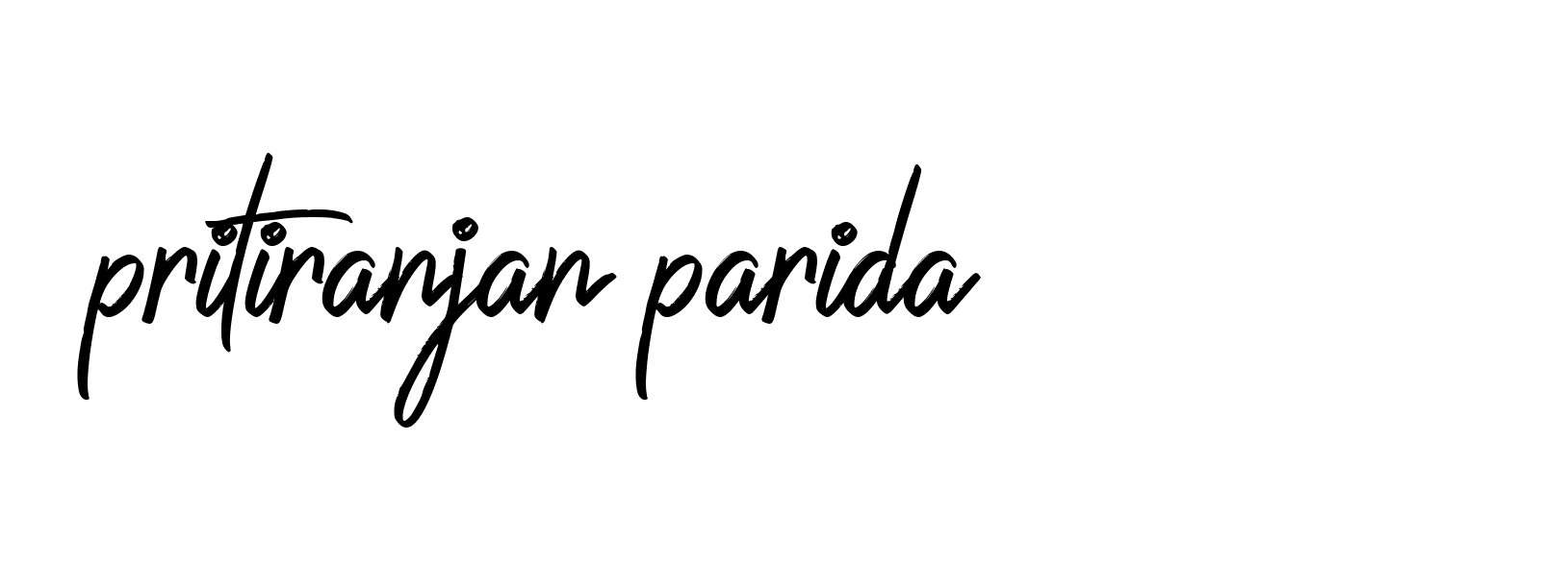 Signature of pritiranjan-parida