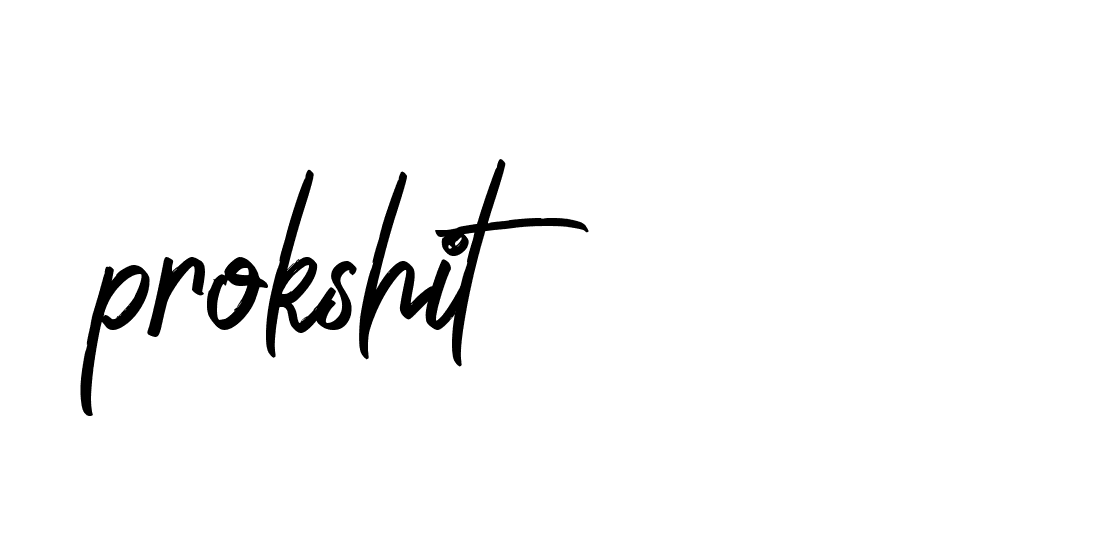 Signature of prokshit