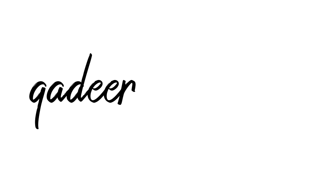 Signature of qadeer