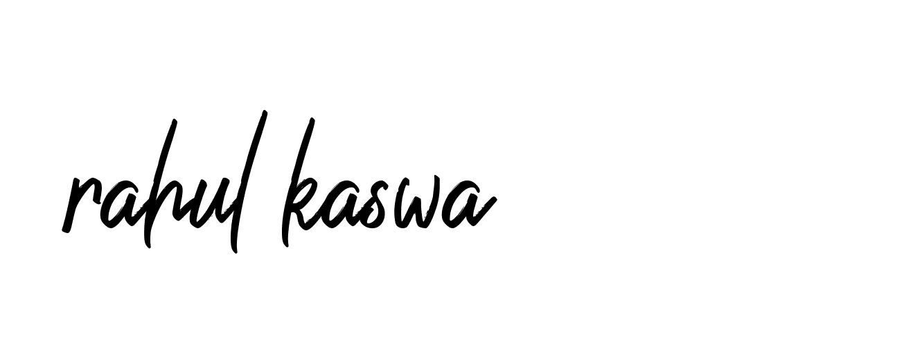 Signature of rahul-kaswa