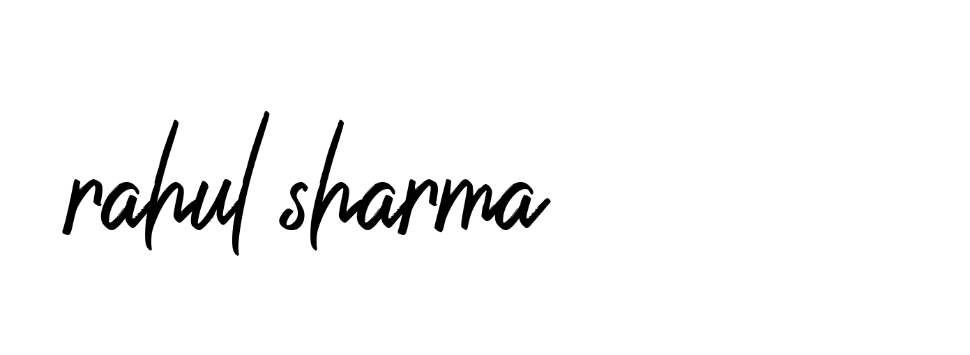 Signature of rahul-sharma