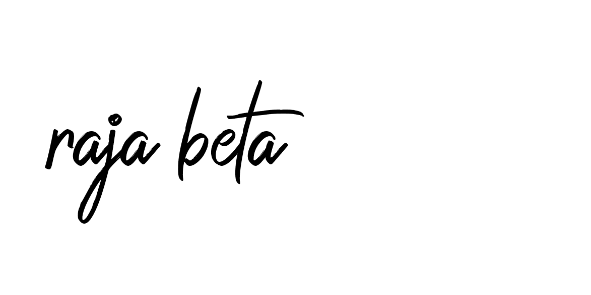 Signature of raja-beta