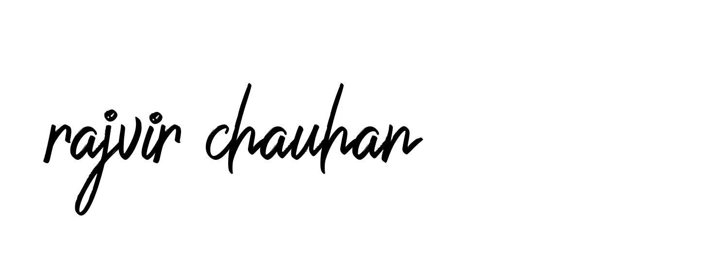 Signature of rajvir-chauhan