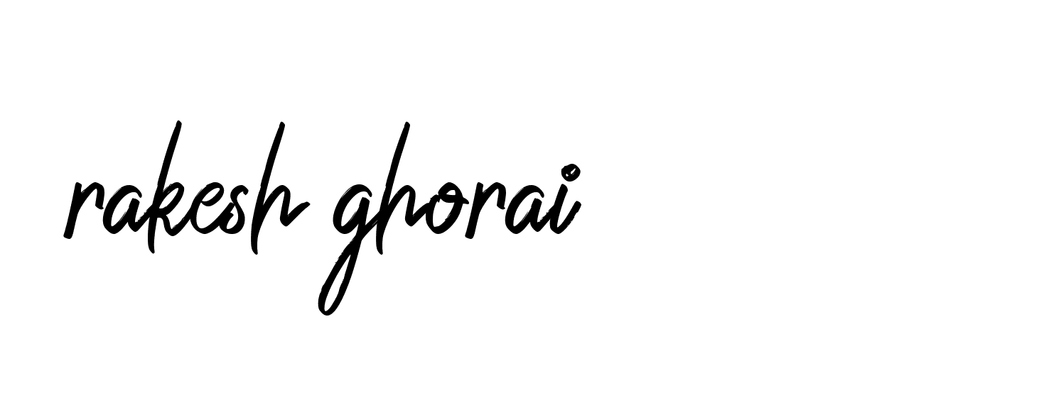 Signature of rakesh-ghorai-