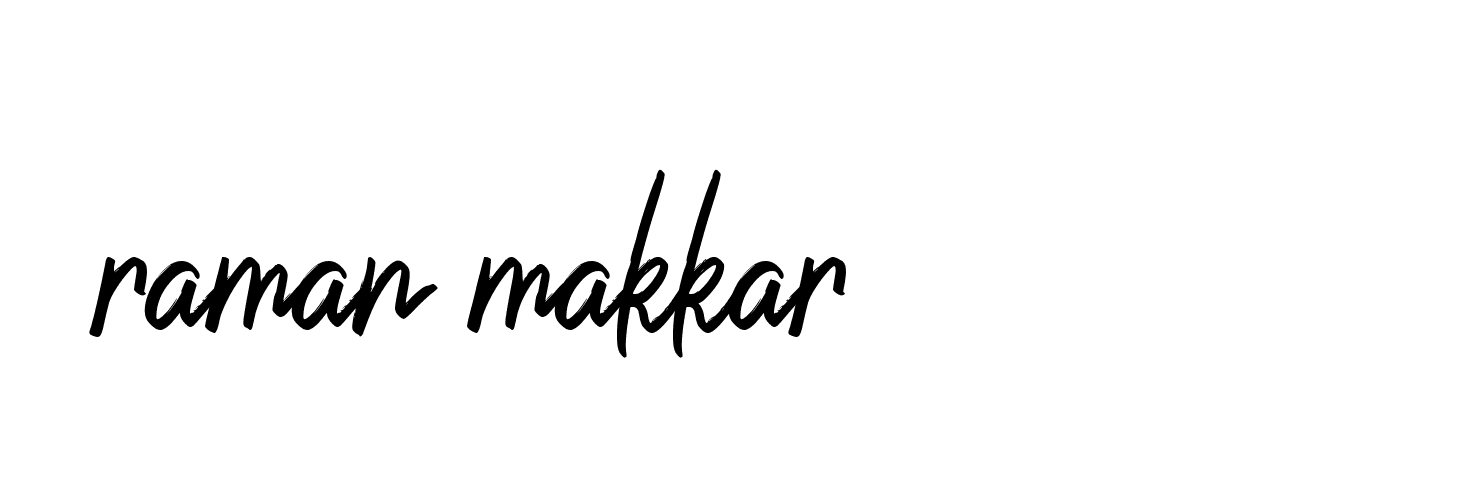 Signature of raman-makkar