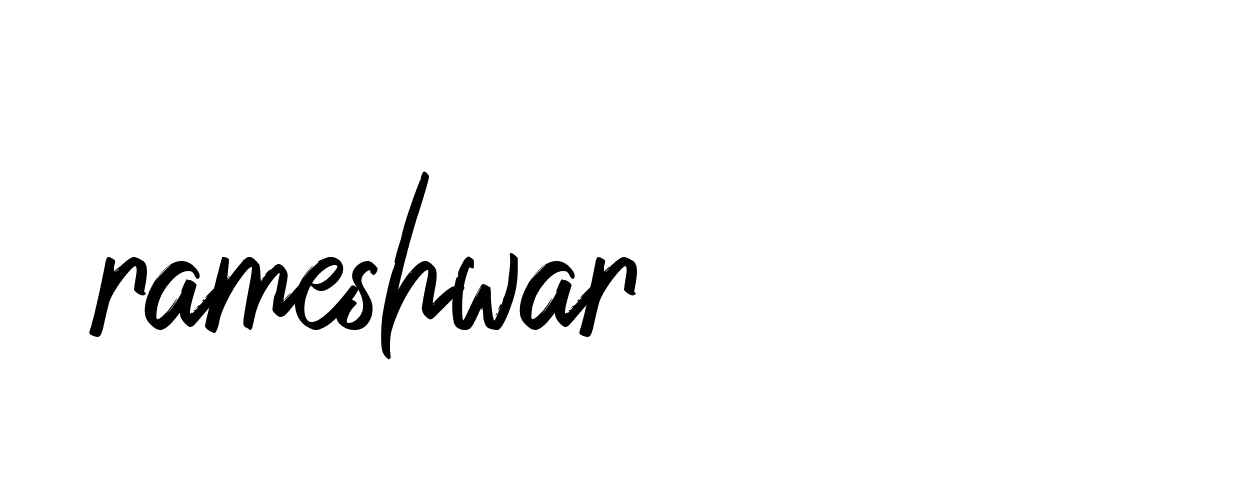 Signature of rameshwar