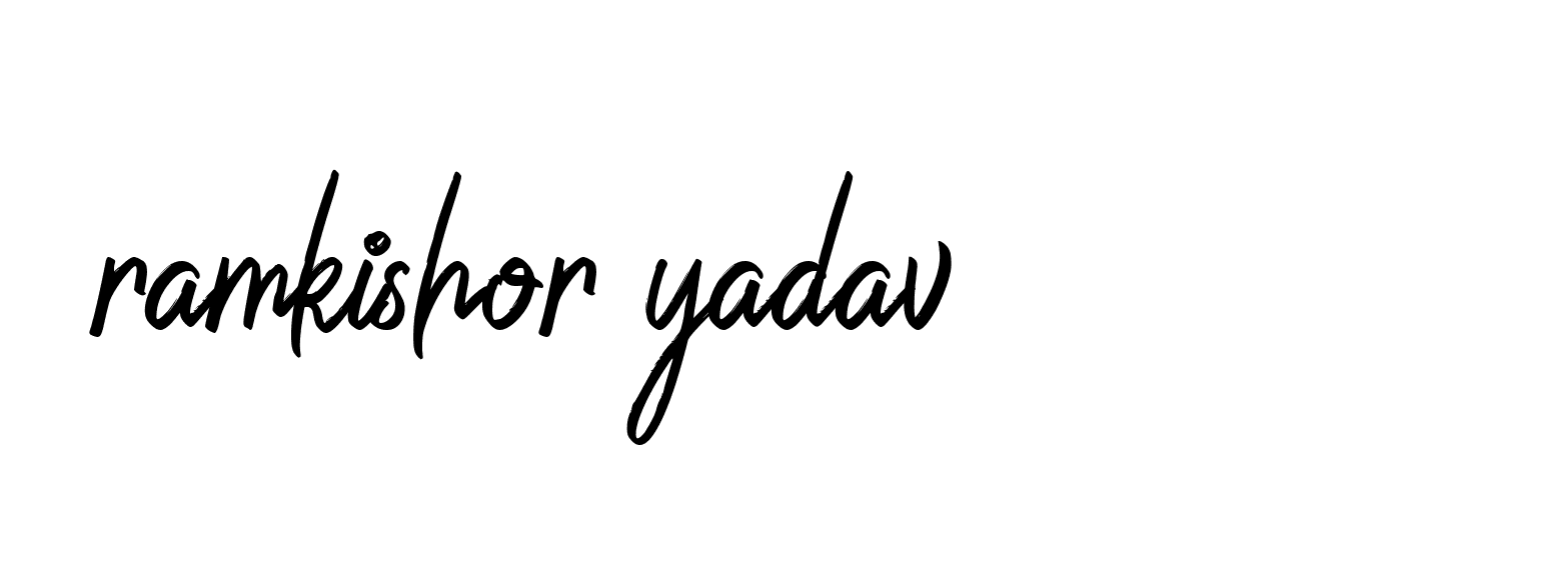 Signature of ramkishor-yadav