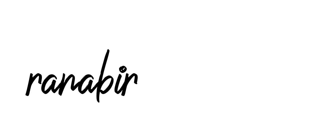 Signature of ranabir