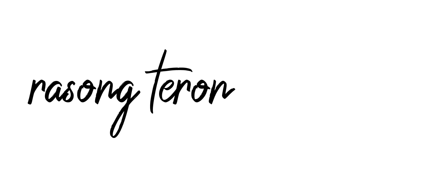 Signature of rasong-teron-