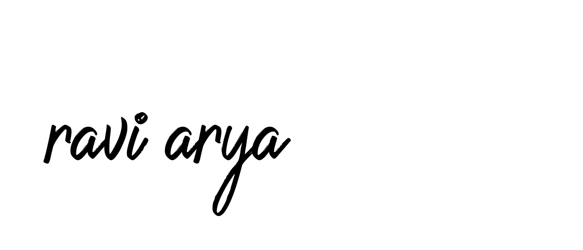 Signature of ravi-arya