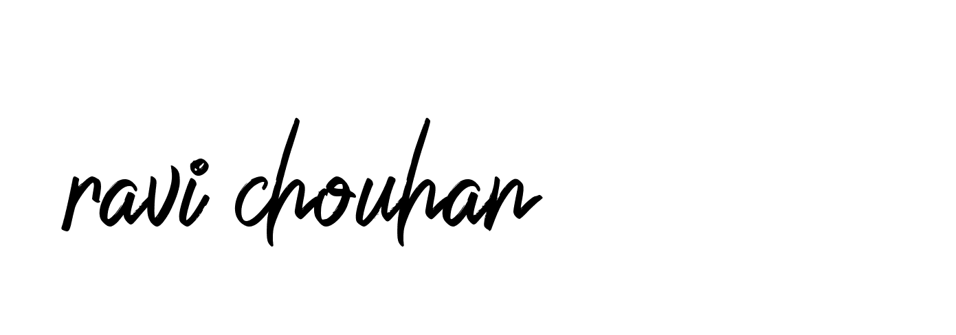 Signature of ravi-chouhan