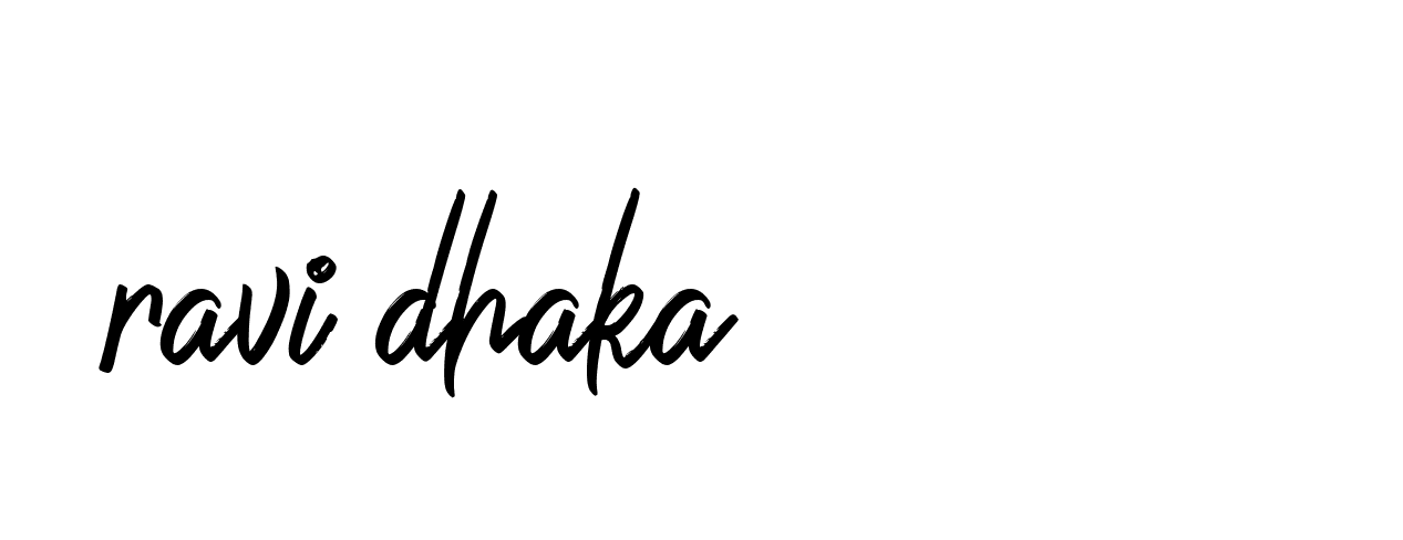 Signature of ravi-dhaka