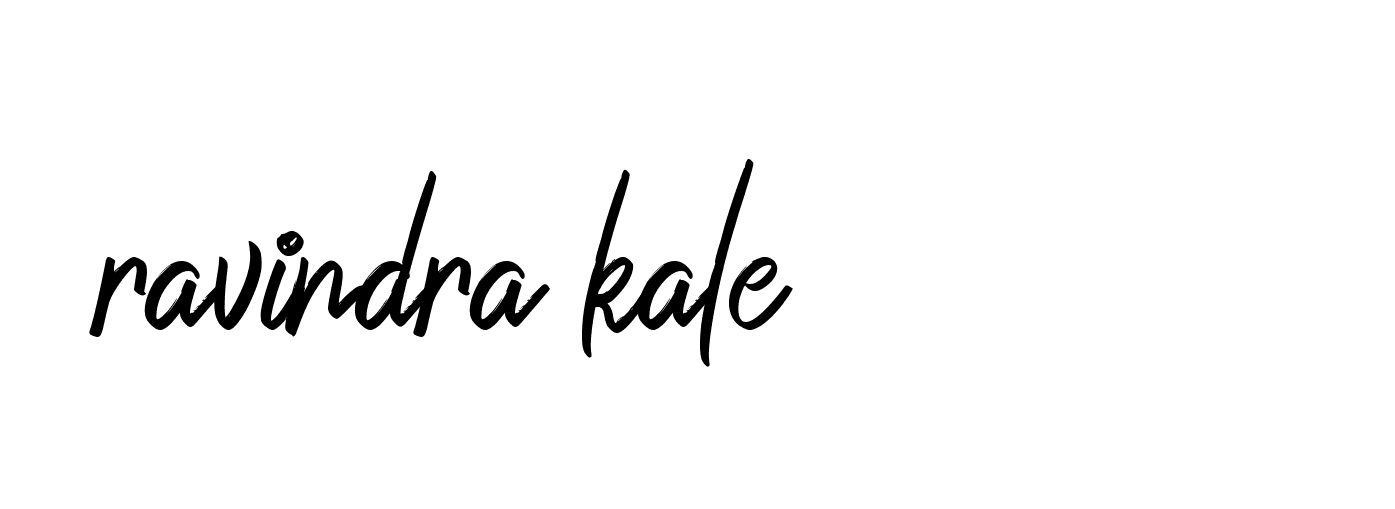 Signature of ravindra-kale